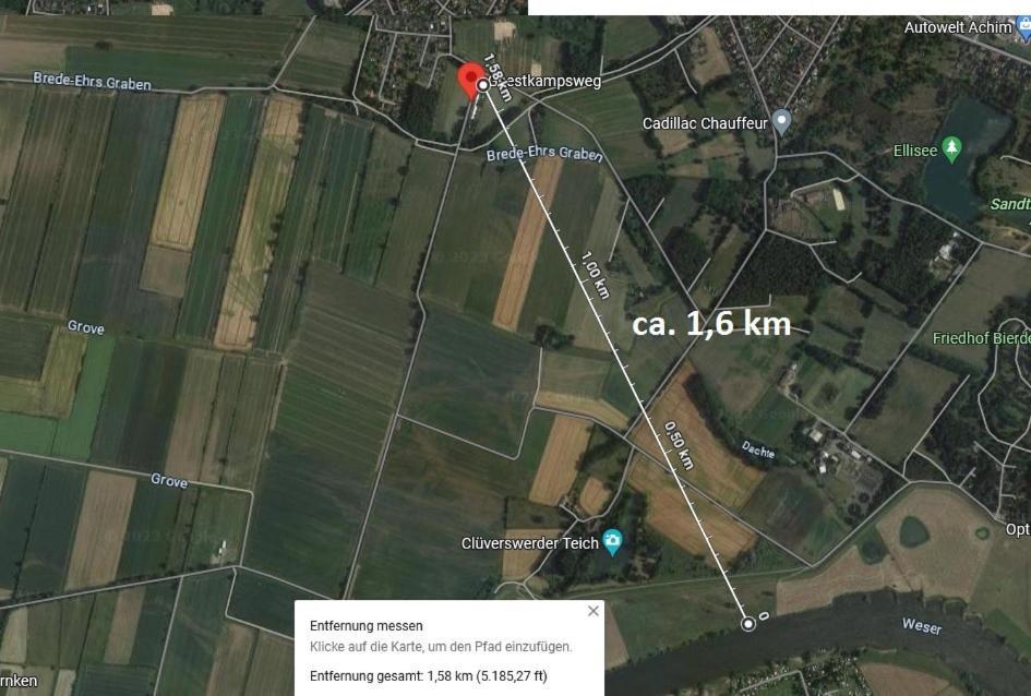 Ferienwohnung Fuer 4 Personen In Bester Lage Ca. 15 Km Von Bremen City Ахим Экстерьер фото